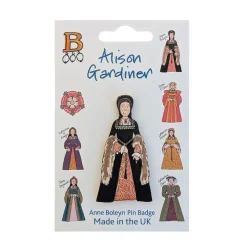 Anne Boleyn Single Pin Badge Pin Badges And Earrings