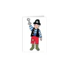 Clearance Boy Pirate Mini Card Greetings Cards|Childrens