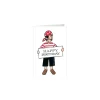Best Boys Pirate Happy Birthday Mini Card Greetings Cards|Childrens