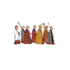 New Cathedral Procession Notecards Greetings Cards