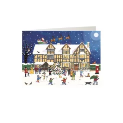 Best Christmas at the Old Town House Advent Calendar Card Advent Calendar Cards