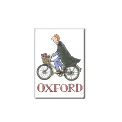 Best Cycling Student Boy, Oxford Fridge Magnet Fridge Magnets
