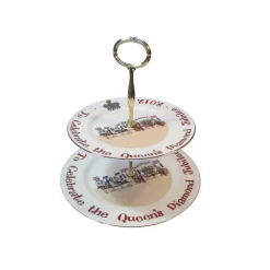 Hot Diamond Jubilee Cake Stand Plates