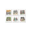 Online Garden Coasters Set of 6 Coasters