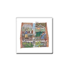 Online Garden Coasters Set of 6 Coasters