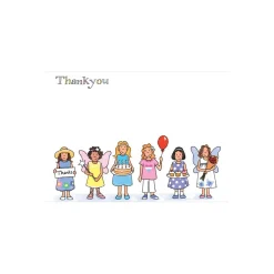 Sale Girls Thank You Cards Childrens