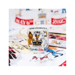 Clearance King Charles III Coronation Mug Mugs