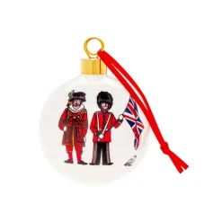 New London Figures Christmas Bauble Decorations|Baubles