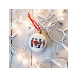 New London Figures Christmas Bauble Decorations|Baubles