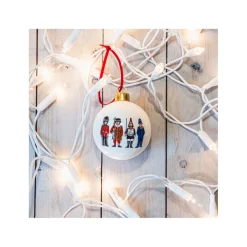 New London Figures Christmas Bauble Decorations|Baubles