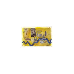 Online London Map ft. Concert Halls Postcard Postcards