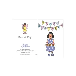 Party Girl Happy Birthday Mini Card Greetings Cards|Childrens