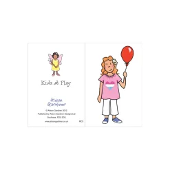 Party Girl Mini Card Greetings Cards|Childrens