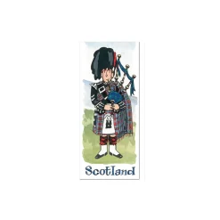 Discount Scottish Piper Major Bookmark Bookmarks