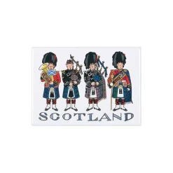 New Scottish Pipers Fridge Magnet Fridge Magnets