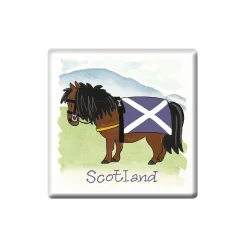 New Scottish Pony Fridge Magnet Fridge Magnets