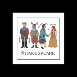 New Shakespeare Characters Coaster Coasters
