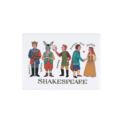 New Shakespeare Characters Fridge Magnet Fridge Magnets