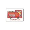 Online Sightseeing Bus, London Fridge Magnet Fridge Magnets