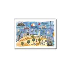Hot Southsea Seafront Fridge Magnet Fridge Magnets