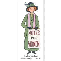Hot Suffragette Bookmark 3 Bookmarks