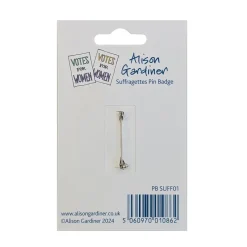 Outlet Suffragette UK Single Pin Badge Pin Badges And Earrings