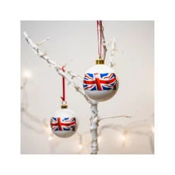 Clearance Union Jack Bauble Decorations|Baubles