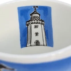 Hot White Cliffs of Dover Mug Mugs