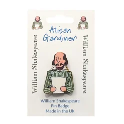 Best William Shakespeare Single Pin Badge Pin Badges And Earrings