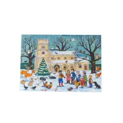 Winter Wildlife Advent Calendar Card Advent Calendar Cards